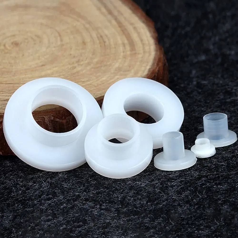 100Pcs M3-M20 T-Shaped Nylon Washer Concave Convex Nylon Plastic Plastic Step Gasket T-Type Step Insulation Spacer