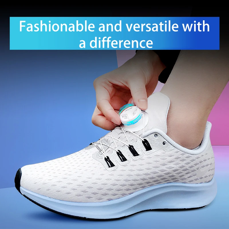 Automatic Buckle Shoelaces Revolving Buckle Tight-loose Buckle Fast Rotate Button High Quality Artifact Lazy People