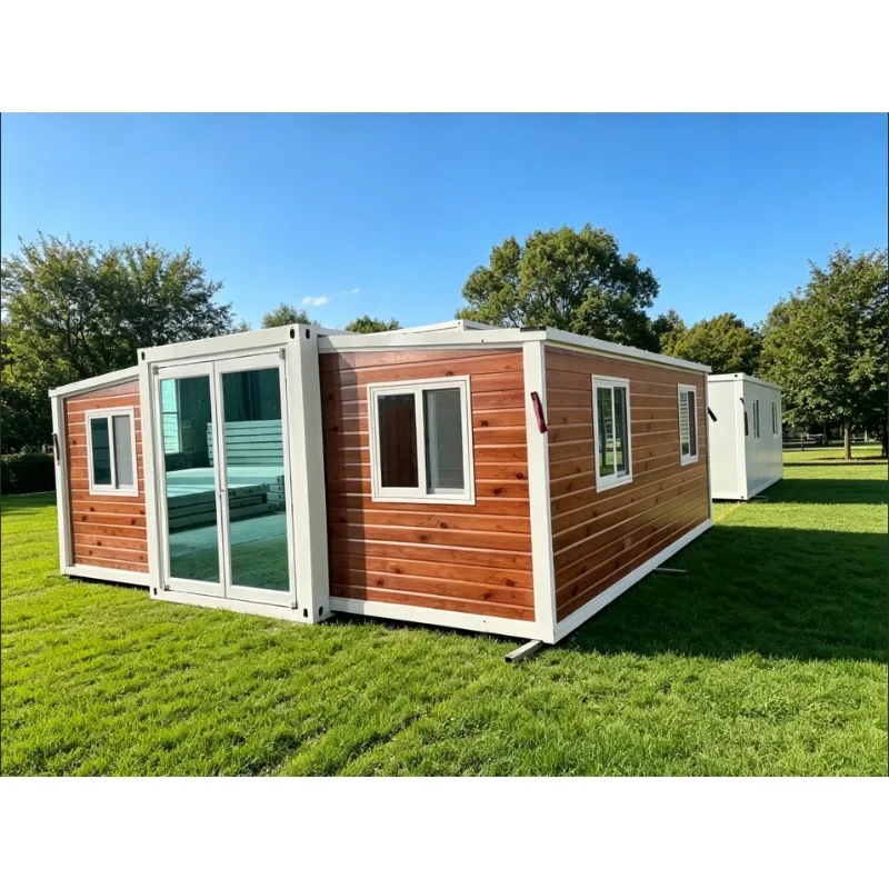 20ft Insulated Waterproof Granny Flat 2 Bedroom Expandable Container House Portable Flat Pack for Australia