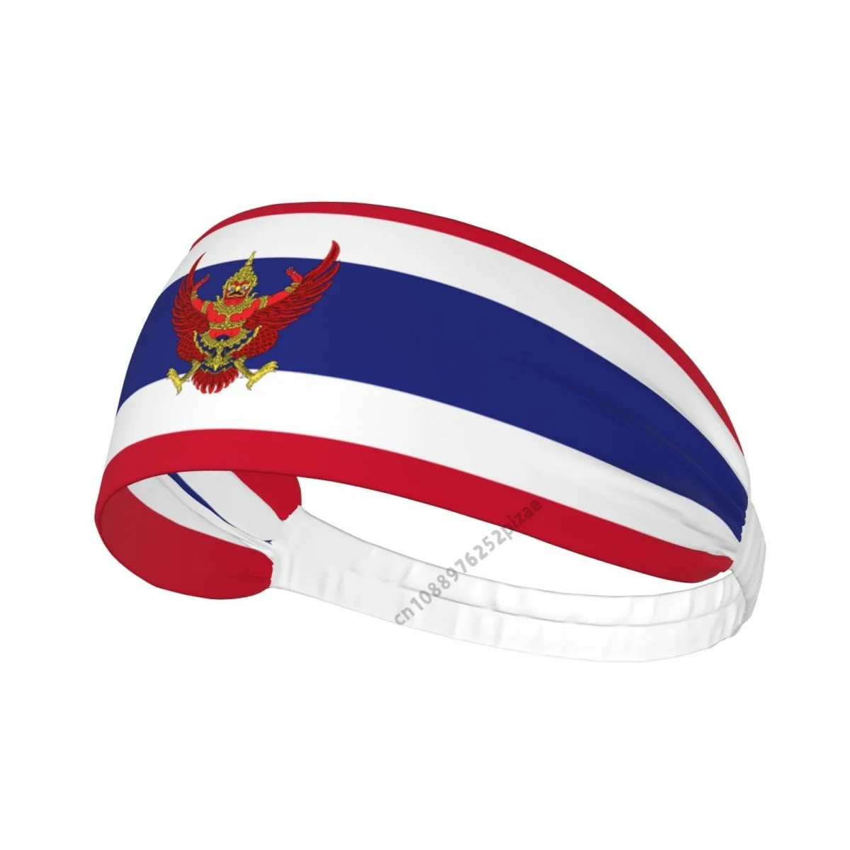 

Thailand Flag Thailand Flag Women Men Sweatband Yoga Headbands For Sports Fitness Exercise Tennis Running Gym Dance Athletic