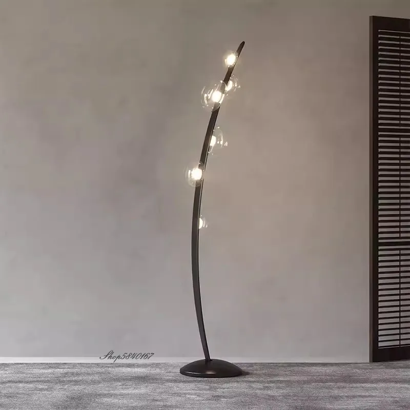 Ltalian Designer's New Living Room Floor Lamp Nordic Light Luxury Creative Living Room Study Bedroom Decoration Floor To Ceiling