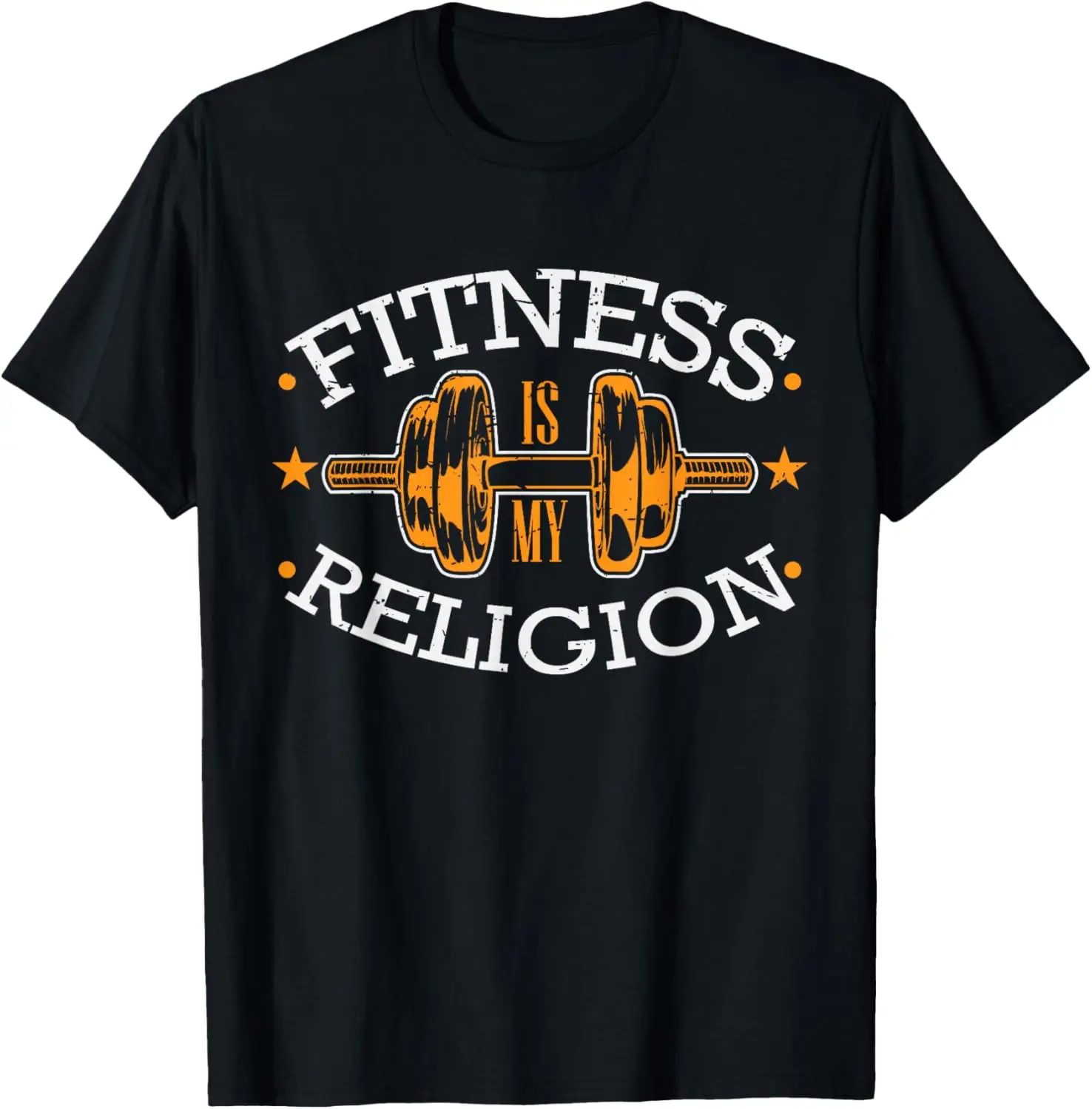 

Fitness is my Religion Workout Dumbbell Sports