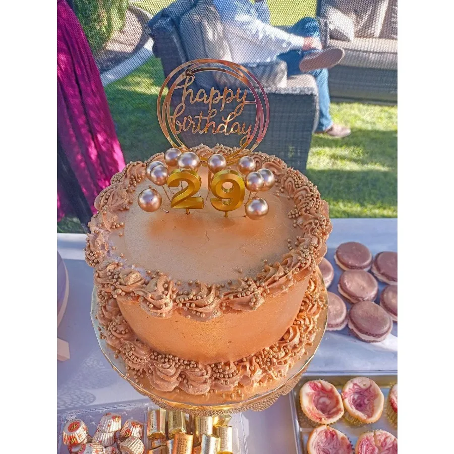 شموع عيد ميلاد ذهبية، شمعة عيد ميلاد سعيد للكعك، شموع عيد الميلاد، أرقام شموع عيد الميلاد، ديكور كعكة DIY للرجال والنساء #6
