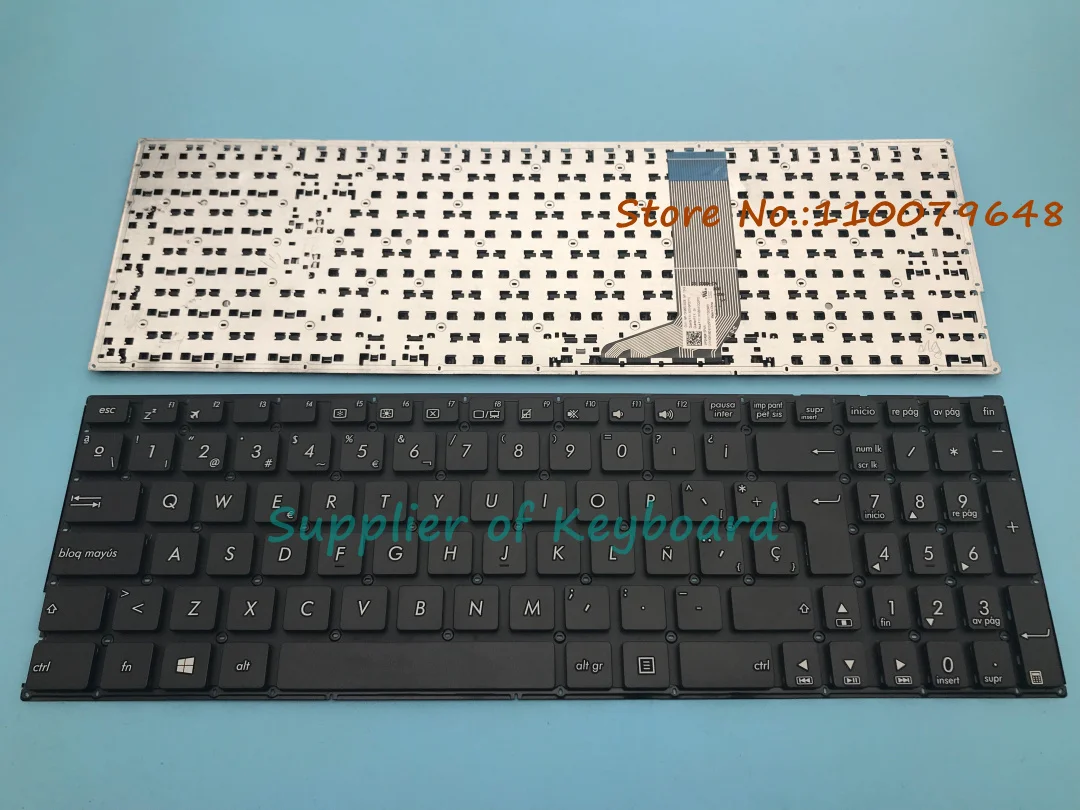 New For ASUS R558 R558U R558UA R558UB R558UF R558UJ Latin Spanish/Russian Keyboard Black