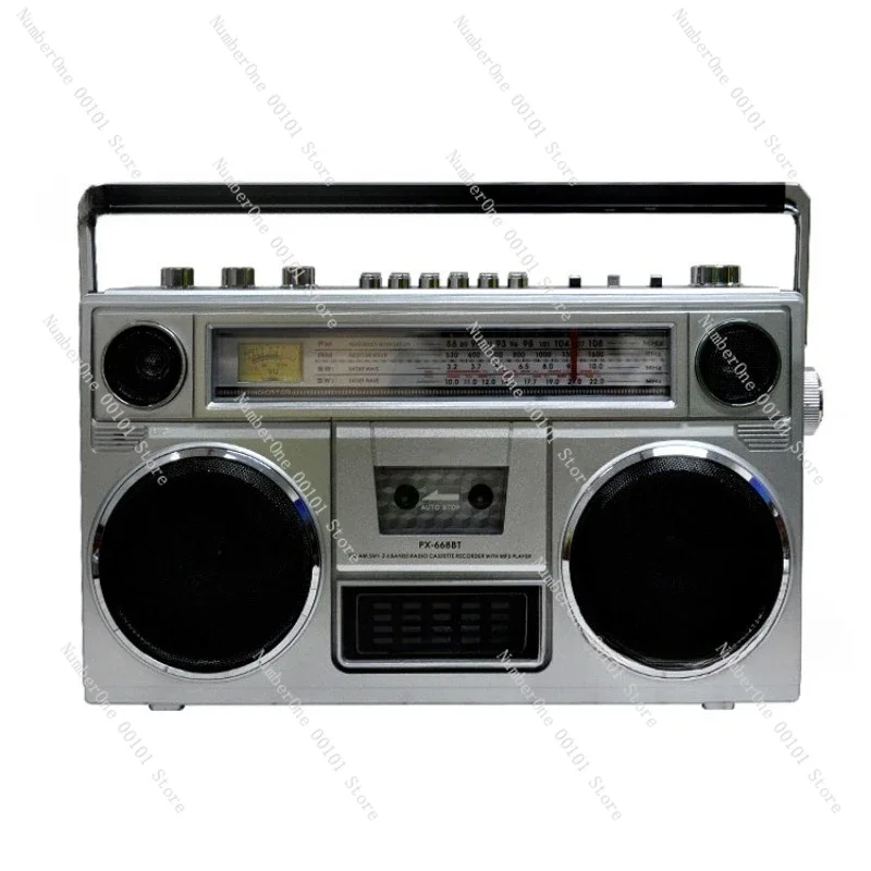 

Recorder Tape Player Cassette Recorder Radio Cassette Tape USB SD Card with Bluetooth Function