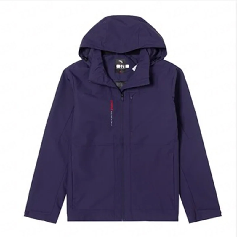 Anta Men's Woven Hooded Jacket - New Fall Outdoor Sports Commuting Casual Shirt with Hood 452540208-3 6