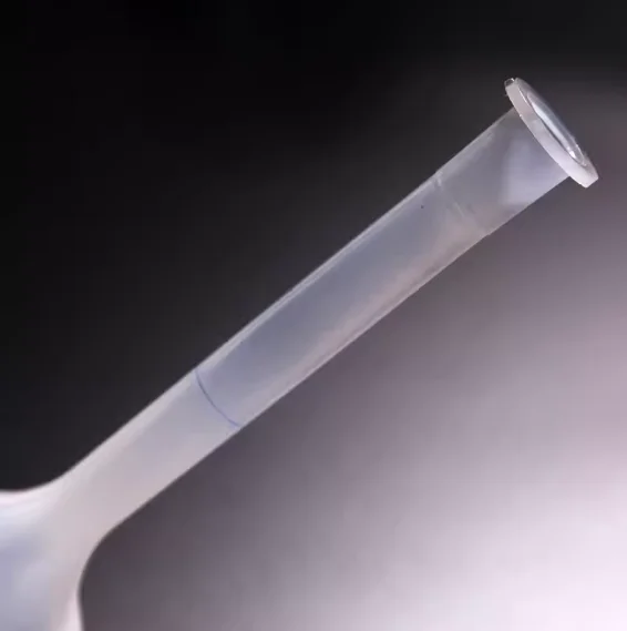 Frasco volumétrico de plástico, 25/50/100/250/500/1000ml, material pp, frasco de agitação de plástico, garrafa quantitativa de laboratório, 1 peça