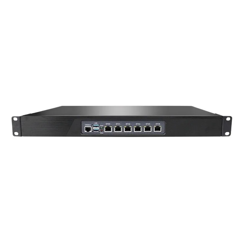 Quad-core 6 network port, rack-mounted industrial computer, server, host