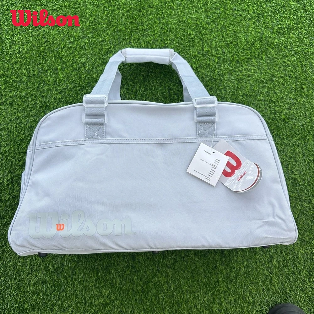 

Wilson 2024 Original Shift Duffel Tennis Bag Match Team Light Sports Tennis Racquet Bag Max for 3 Pcs Rackets Gray WR8030201001