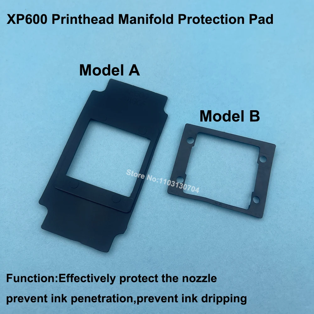 3PCS Inkjet Printer XP600 Printhead Cover Protection Pad for DX11 XP600 Printhead Manifold Rubber Sealing Ring Protective Gasket