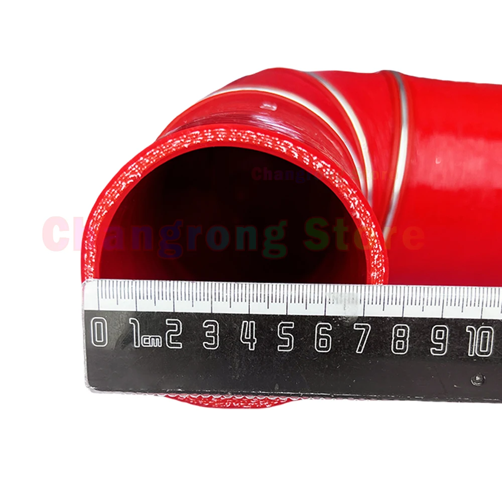 90 degrees Reducer Silicone Elbow Hose Rubber Joiner Bend Tube Car Intercooler Turbo Intake Pipe Coolant Tube Black Blue Red ID