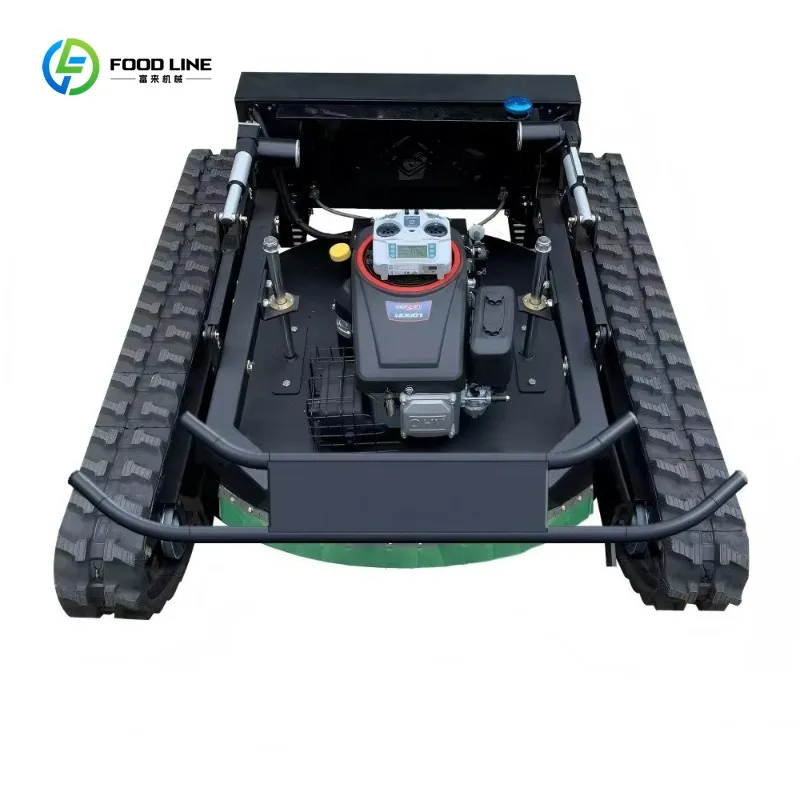 Multi Function Crawler Remote Control Lawn Mower for Commercial Use Custom