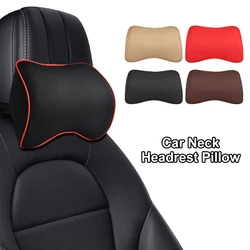 Car Neck Headrest Pillow Car Accessories Cushion Auto Seat Head Support Neck Protector Automobiles Seat Neck Rest Memory Cotton