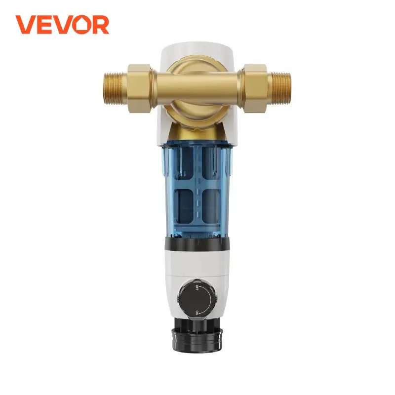 VEVOR Spin Down Filter 40 Micron Whole House Sediment Filter for Well Water 3/4