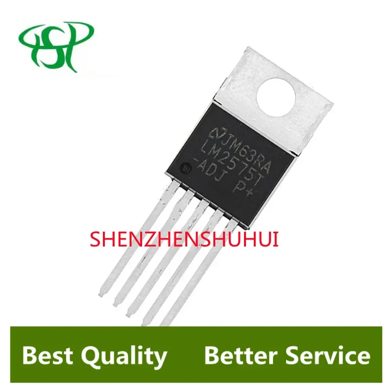 10PCS/LOT LM2596T-3.3 LM2596T-5.0 LM2596T-12 LM2596T-ADJ LM2596T LM2596 TO220-5 TO220 Three Side Switch Output Voltage Regulator