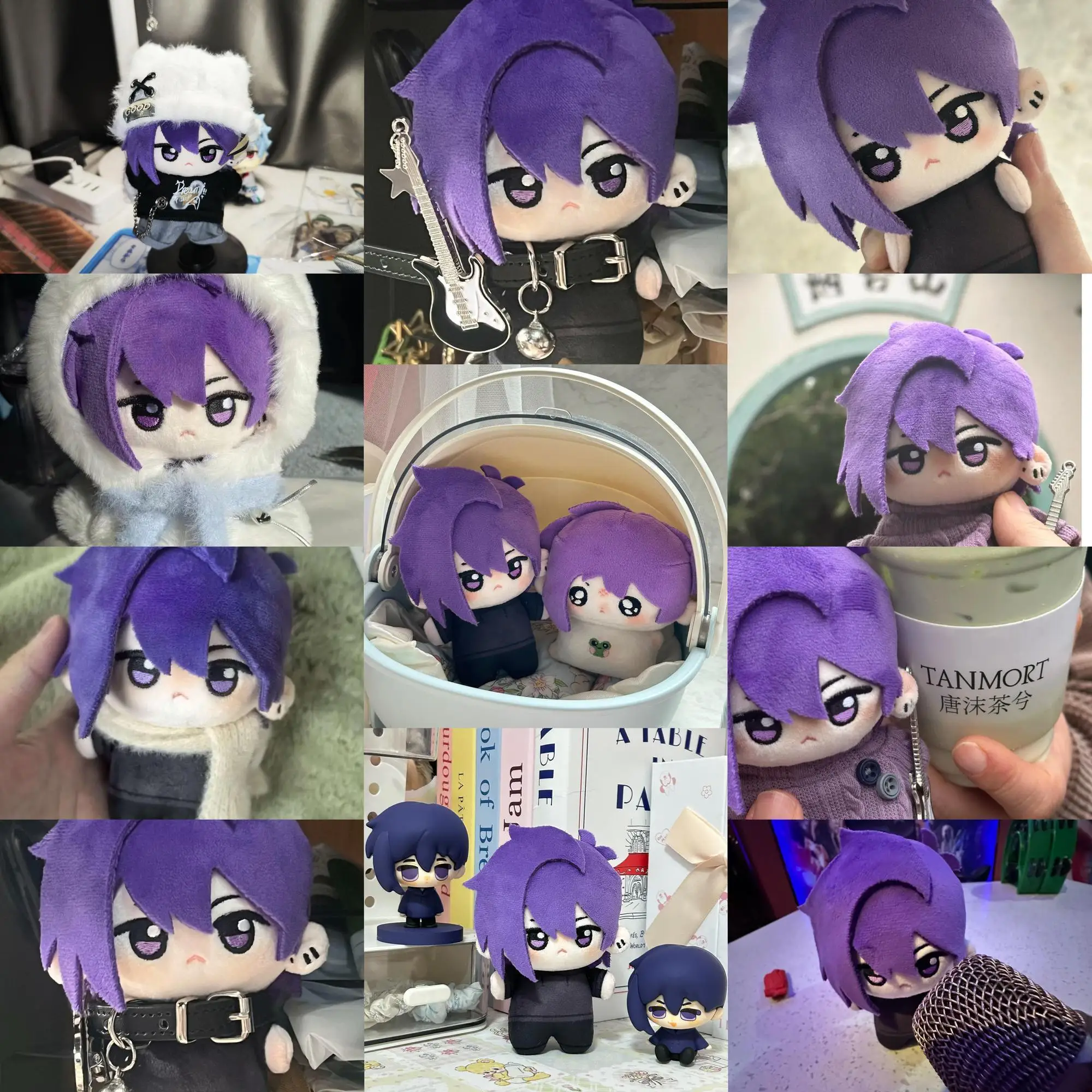 Stardew Valley Sebastian peluche 10 cm coton poupée étoile de mer mignon habiller jouets en peluche pour adultes et enfants à collectionner comme cadeaux