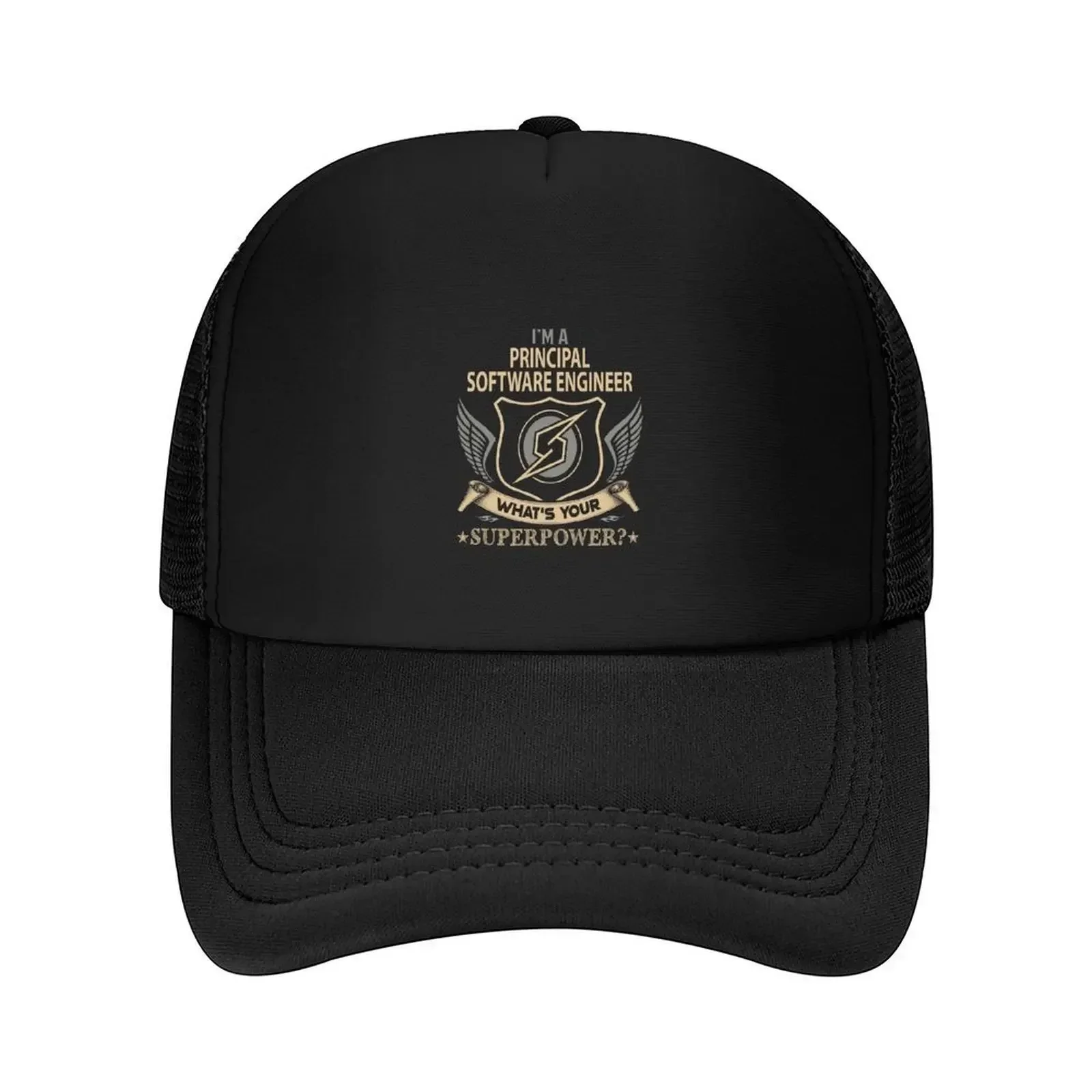 2026 Principal Software Engineer - Superpower Baseball Cap Fashion Beach fun hats Hat Beach Beach Bag Women's Golf Wear Men's