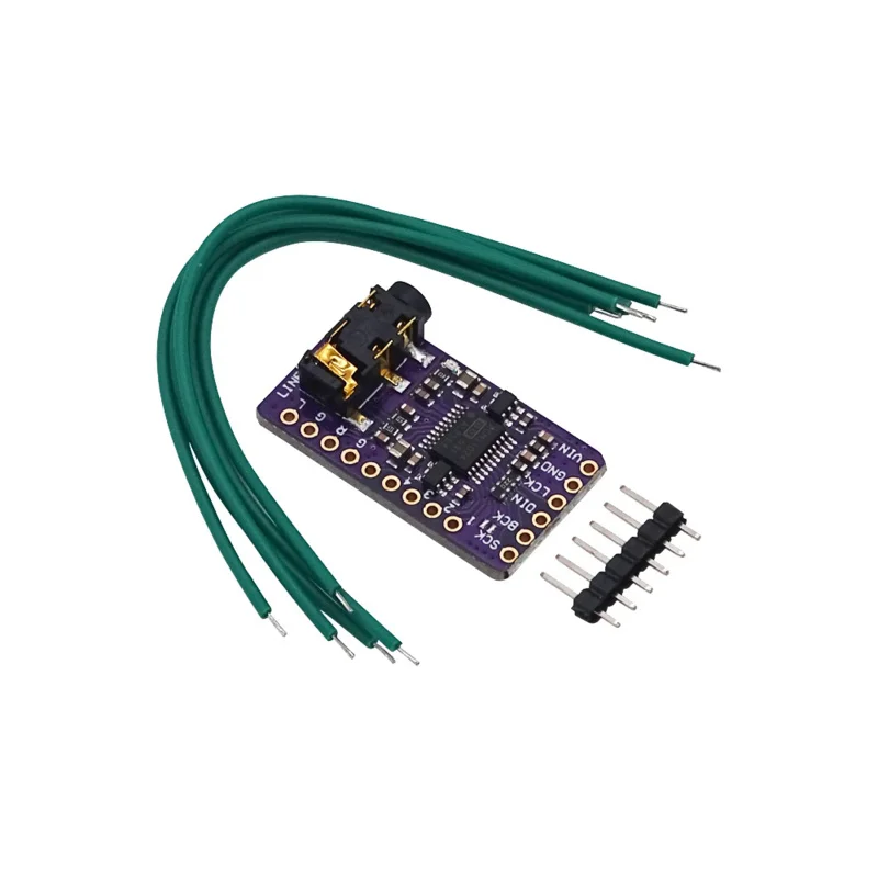 Interface I2S PCM5102A DAC Decoder GY-PCM5102 I2S Player Module For Raspberry Pi pHAT Format Board Digital PCM5102 Audio Board