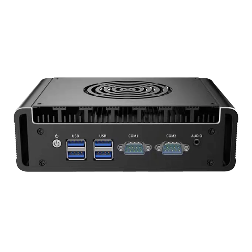 Intel N150 Desktop Indutrial Computer 2xRs232 COM Serial Dual Network Triple screen N100 Mini PC Firewall Appliance Wifi 4G