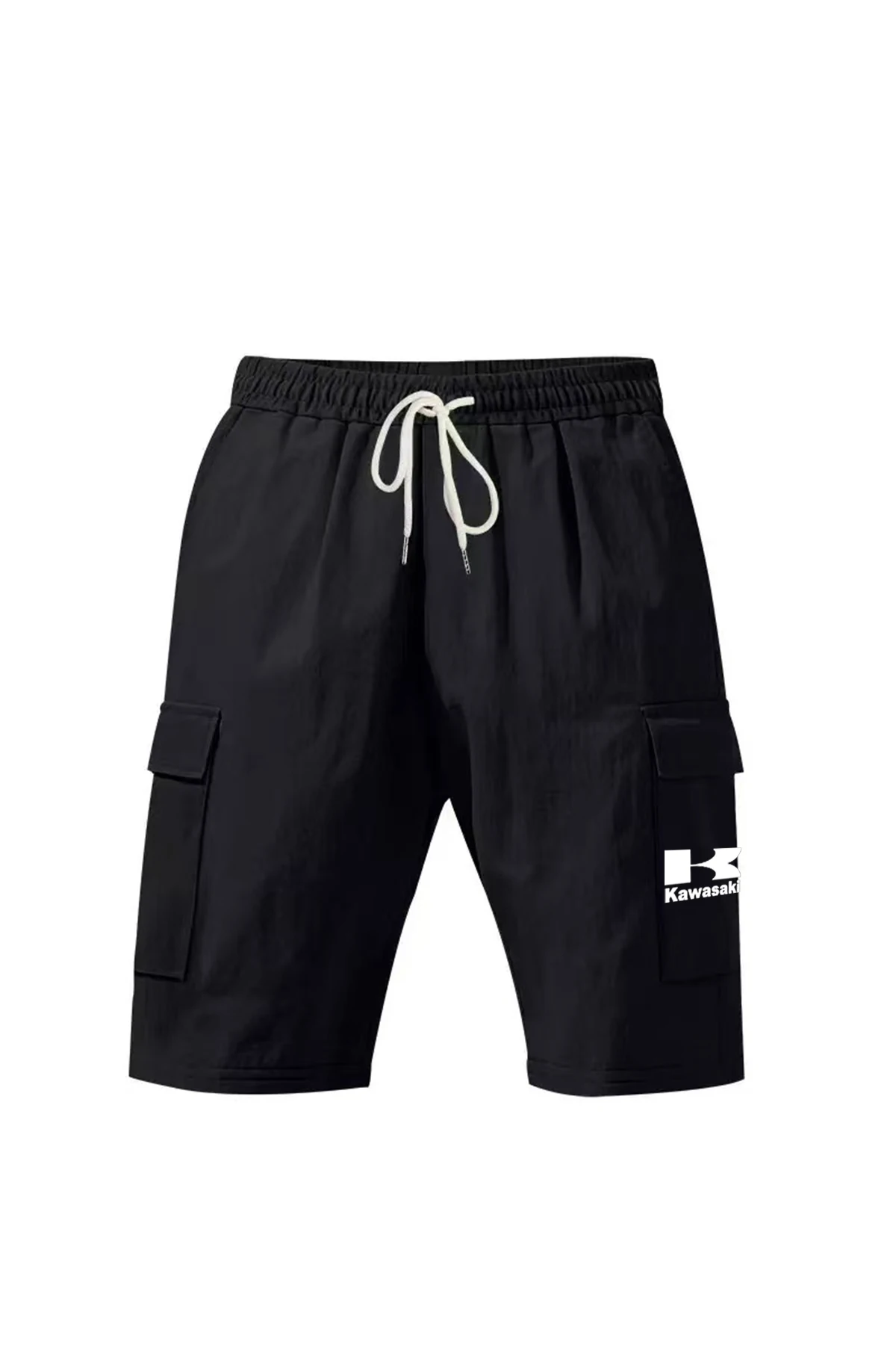 

Kawasaki workwear shorts, summer casual versatile, multi pocket drawstring, breathable and comfortable men's shorts