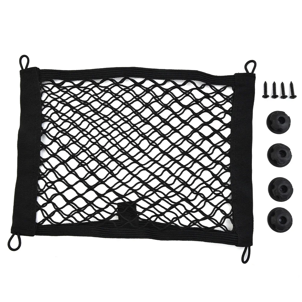 High Quality Storage Net Boot Tidy Luggage Mobile Home Bag Organizer Black Plastic Bleachers Seats Pocket Boat