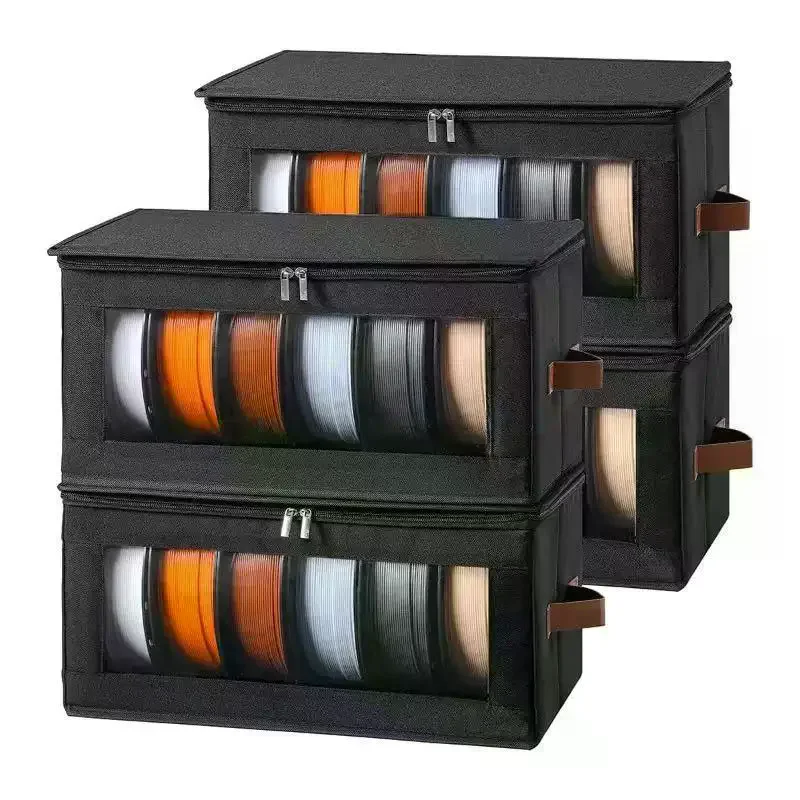 

Контейнер для хранения филамента - Коробка для хранения филамента для 3D-принтера, держатель для аксессуаров для 3D-печати, подставка для дома, офиса, мастерской