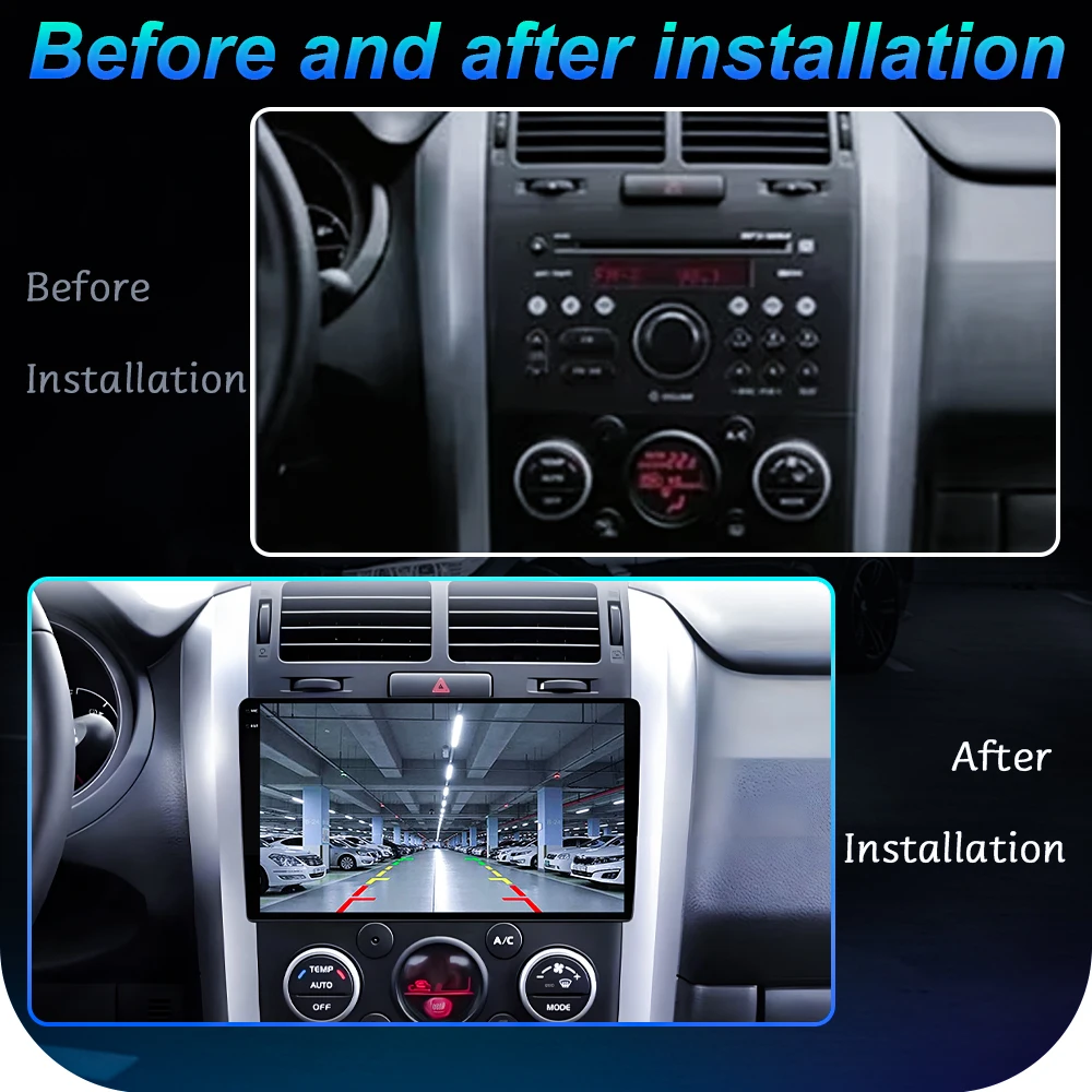 Android For Suzuki Grand Vitara 3 2005 - 2015 Car Radio Multimidia Player Navigation 4G Carplay Car GPS Intelligent Systems WIFI