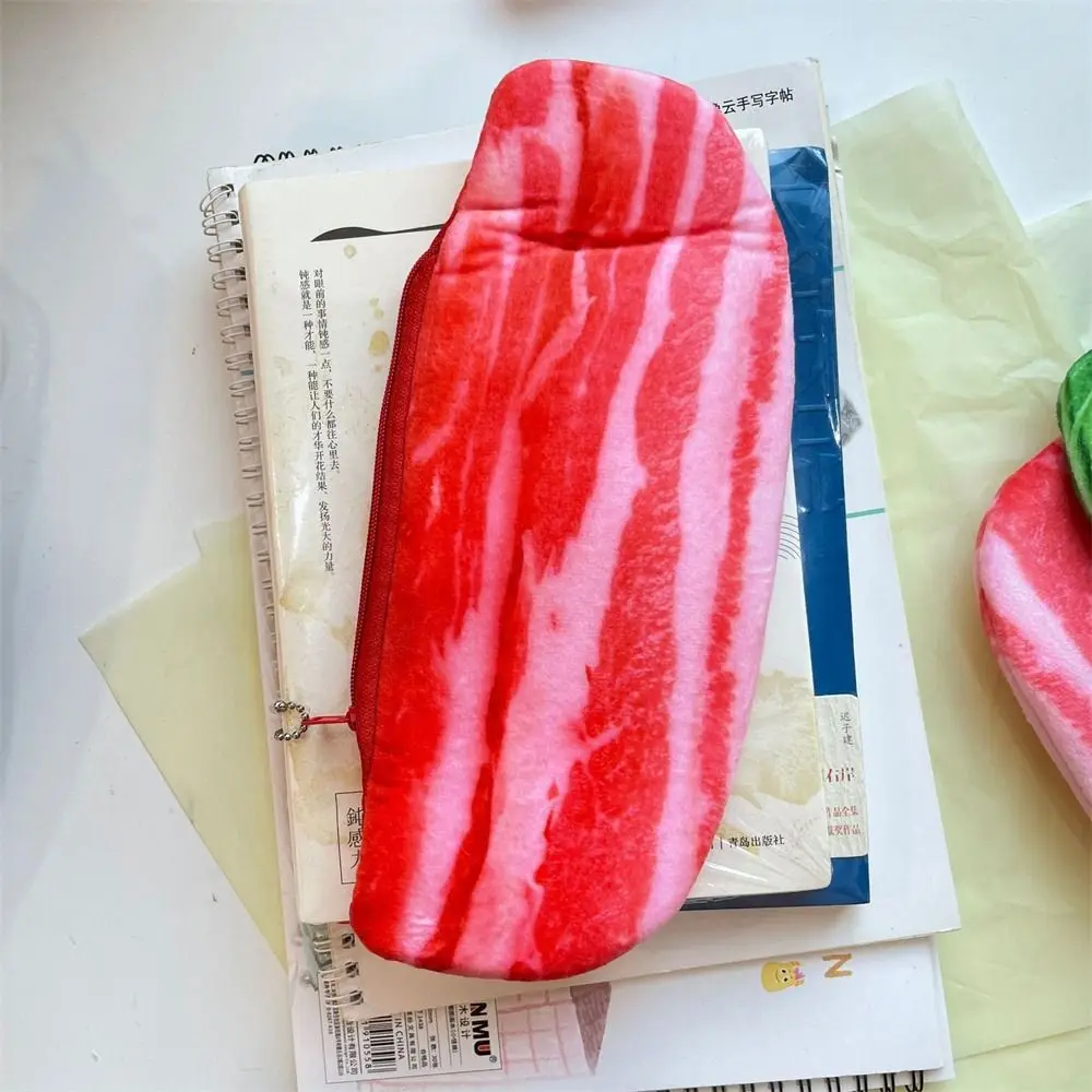 Creative Vegetable Pencil Case Simulated Food Cabbage Pencil Bag Large-capacity Carrot Stationery Storage Bag Office School