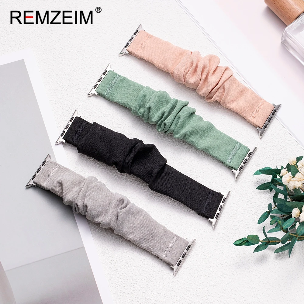 Elastisches Smartwatch-Armband für Apple Watch 38/40/41/42/44/45/46/49 mm Damen-Armband für Iwatch 1–10 SE Ultra 2