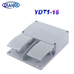 YDT1-16 Foot Switch Pedal Foot Control Switch 250V 380V 6A double pedal use for bending machine punch