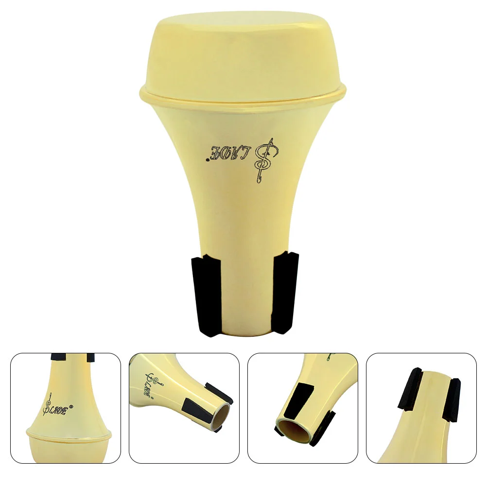 Horn Mute Trompette Practice High Quality Musical Instrument Accessory ABS Trumpet Sordine Golden Premium