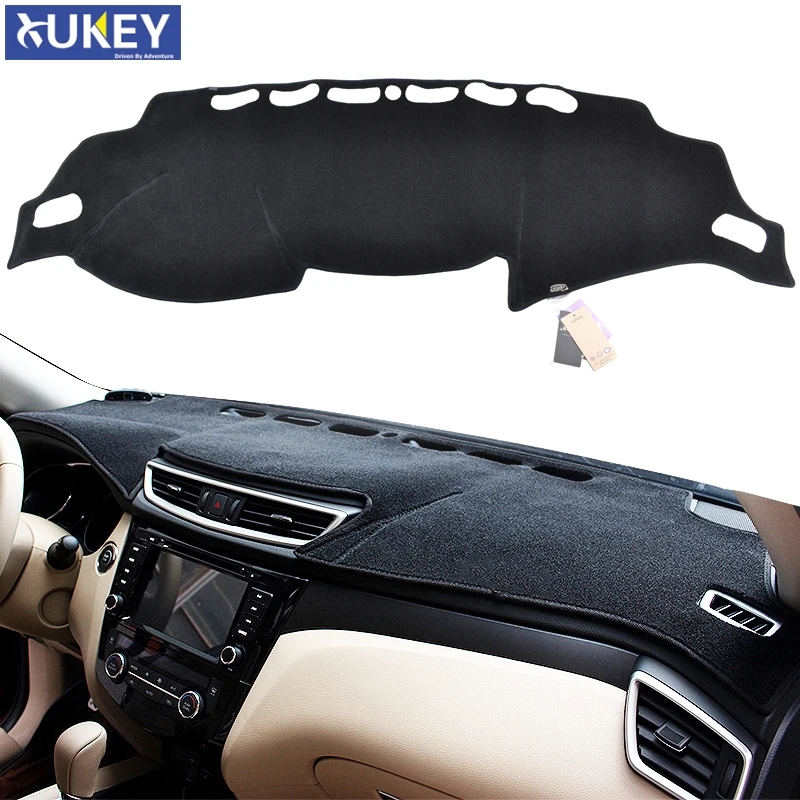 Xukey Dash Mat Dashboard Cover Dashmat Dash Board Cover Carpet For Nissan Rogue Xtrai X-Trail T32 2014 - 2019