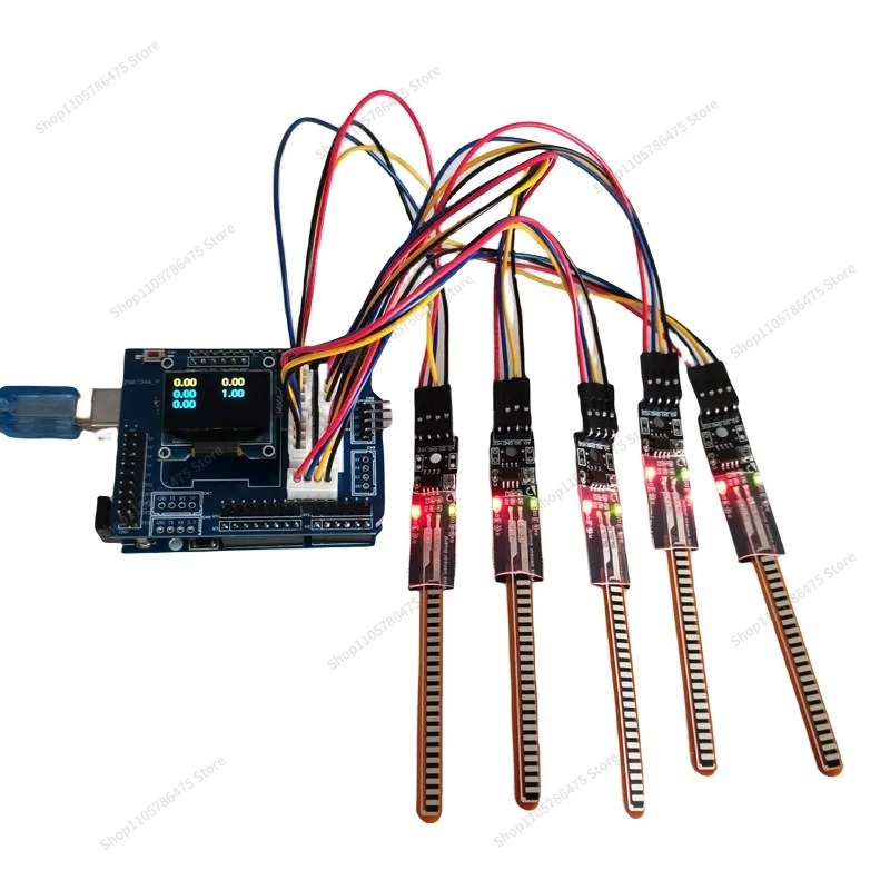 For Bend Sensor Module FLEX Sensor Bend Detection, Smart Glove 51/stm32 Routine
