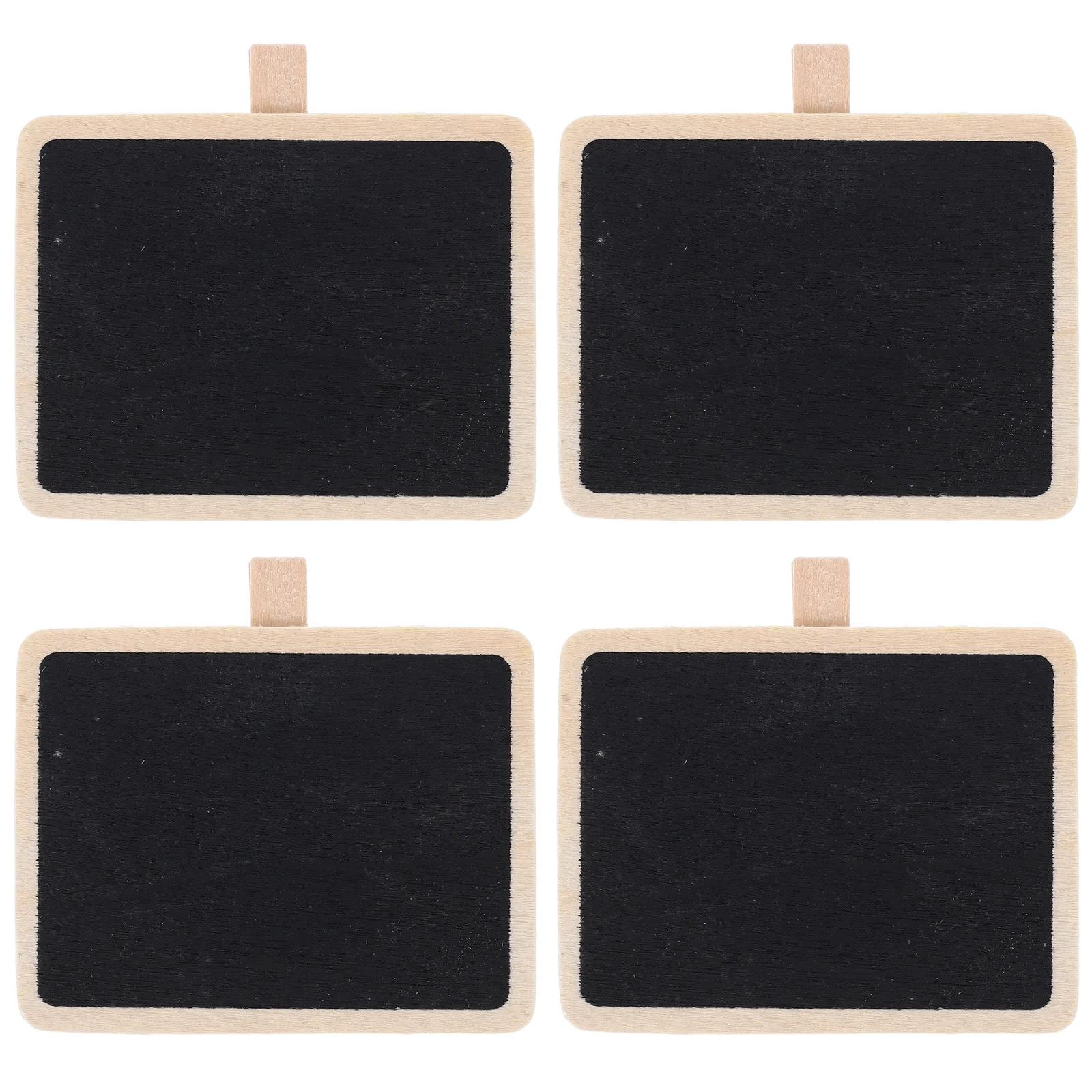 4 قطعة مقاطع السبورة الصغيرة أصحاب التسمية الخشبية علامات السبورة لعرض المواد الغذائية مذكرة حفلة صور كليب السبورة كليب #1