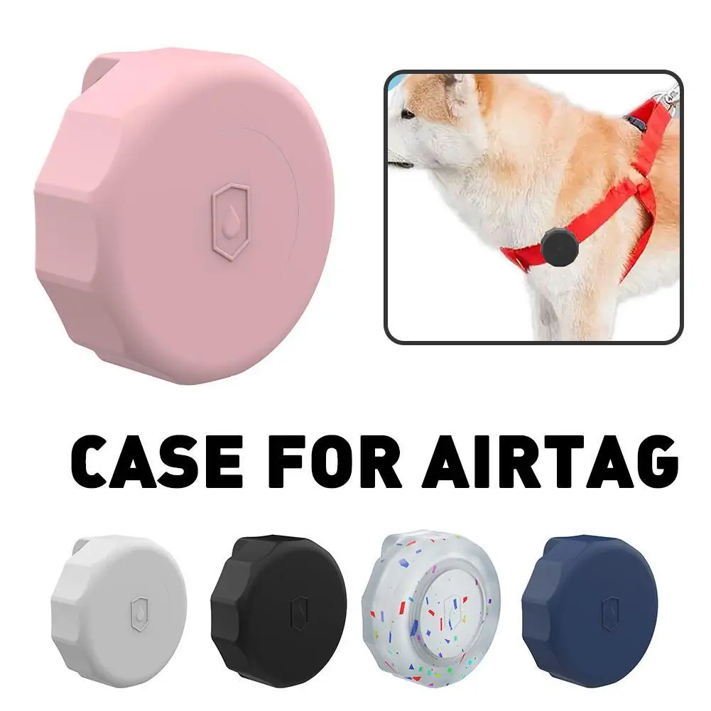 เคสป้องกันสำหรับ Apple airtag ซิลิโคนอ่อนสำหรับสุนัขแมวสายจูงสุนัขใหม่อุปกรณ์ติดตามสัตว์เลี้ยงอุปกรณ์ป้องกันการสูญหาย4รูปแบบ