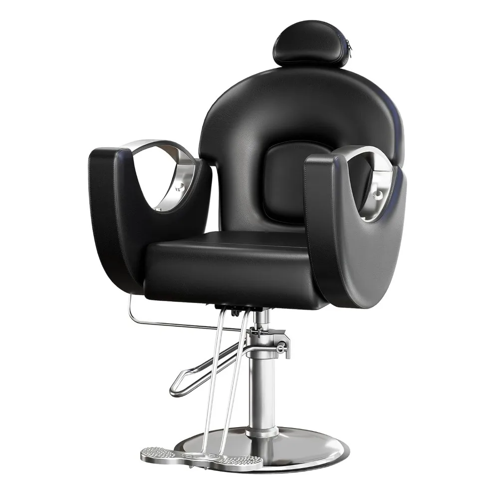 Salon Chair for Hair Stylist Hydraulic Barber Chair Hairdressing Beauty Spa