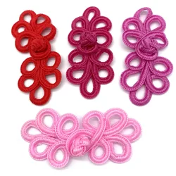 10 Pairs/Pack Chinese Frog Closure Buttons Knot Fastener Sewing Handmade Flower Craft DIY Cheongsam Cloth Button