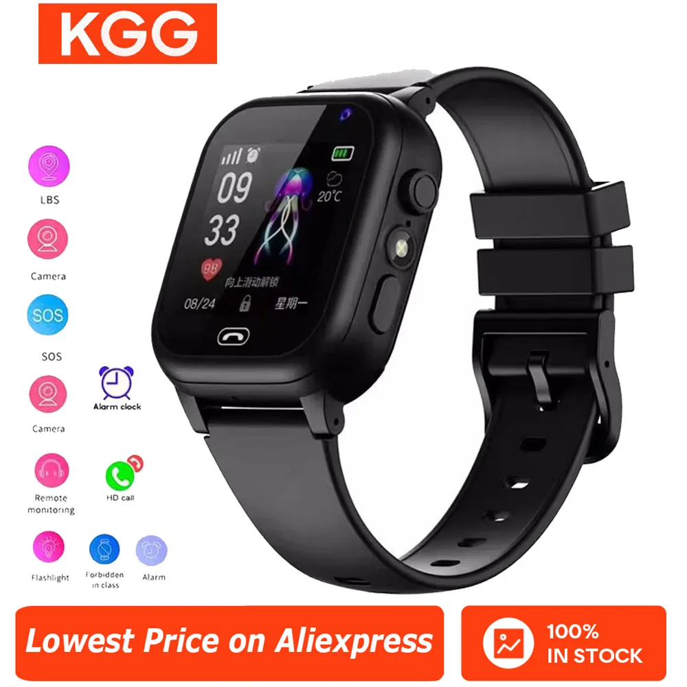 

Детские умные часы, телефон, 2G SIM-карта, LBS, местоположение, SOS-камера, голосовой чат, фонарик, будильник, камера, детские умные часы, подарки