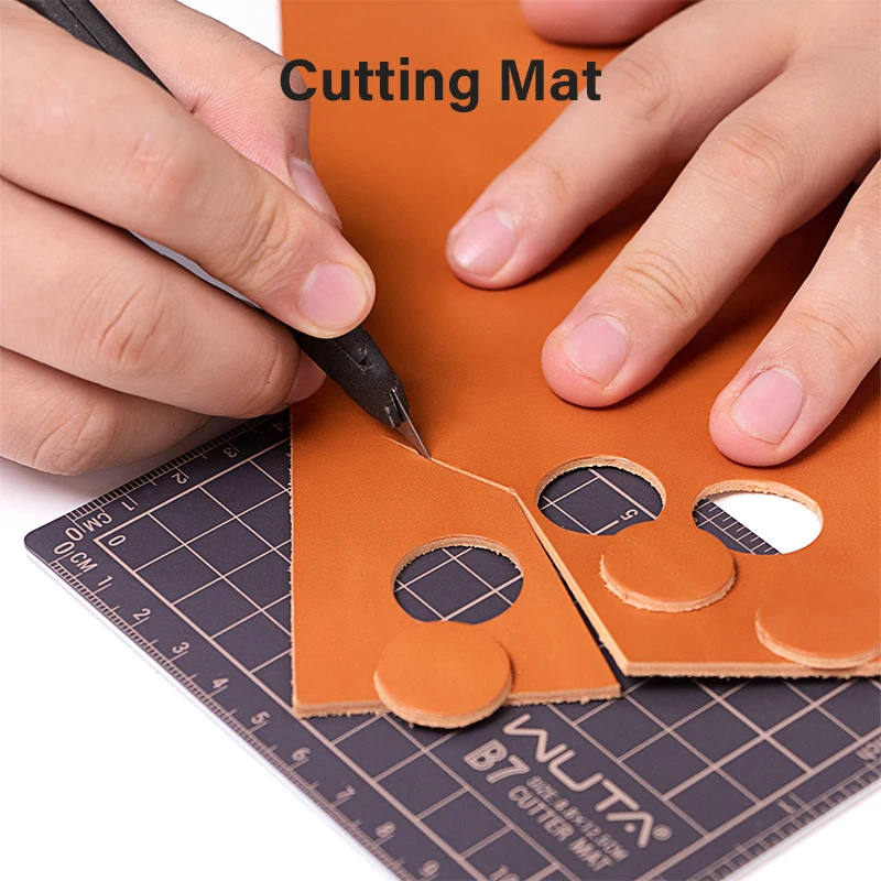 WUTA 1Pc B7 Cutting Mat, Engraving Pad, Carving Knife DIY Craft Cutting Board Multipurpose Art Supplies Stationery School Supply