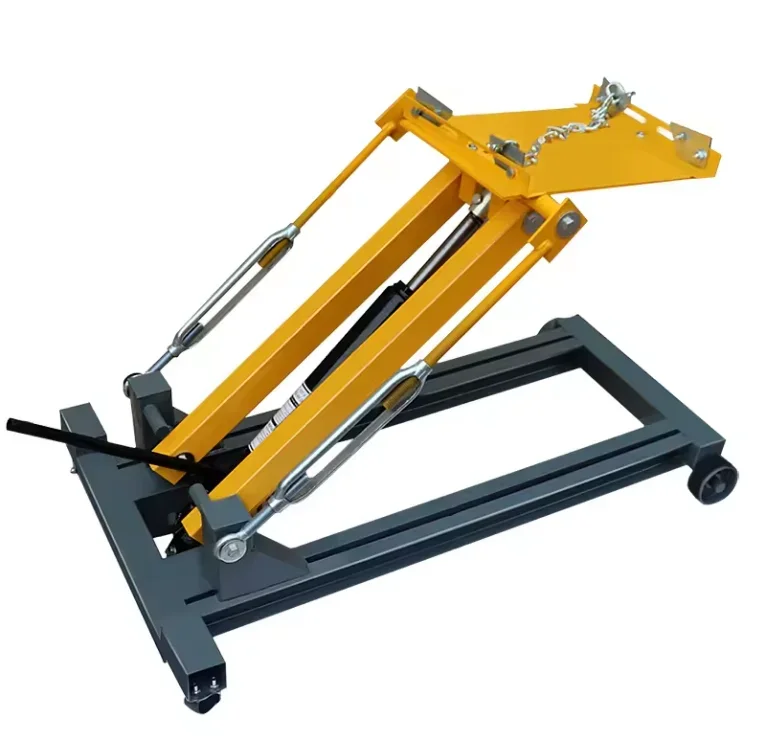 Factory Wholesale Low-level Crane Heavy-duty Foldable Transmission Bracket Pallet Lifter Car Repairing Tools