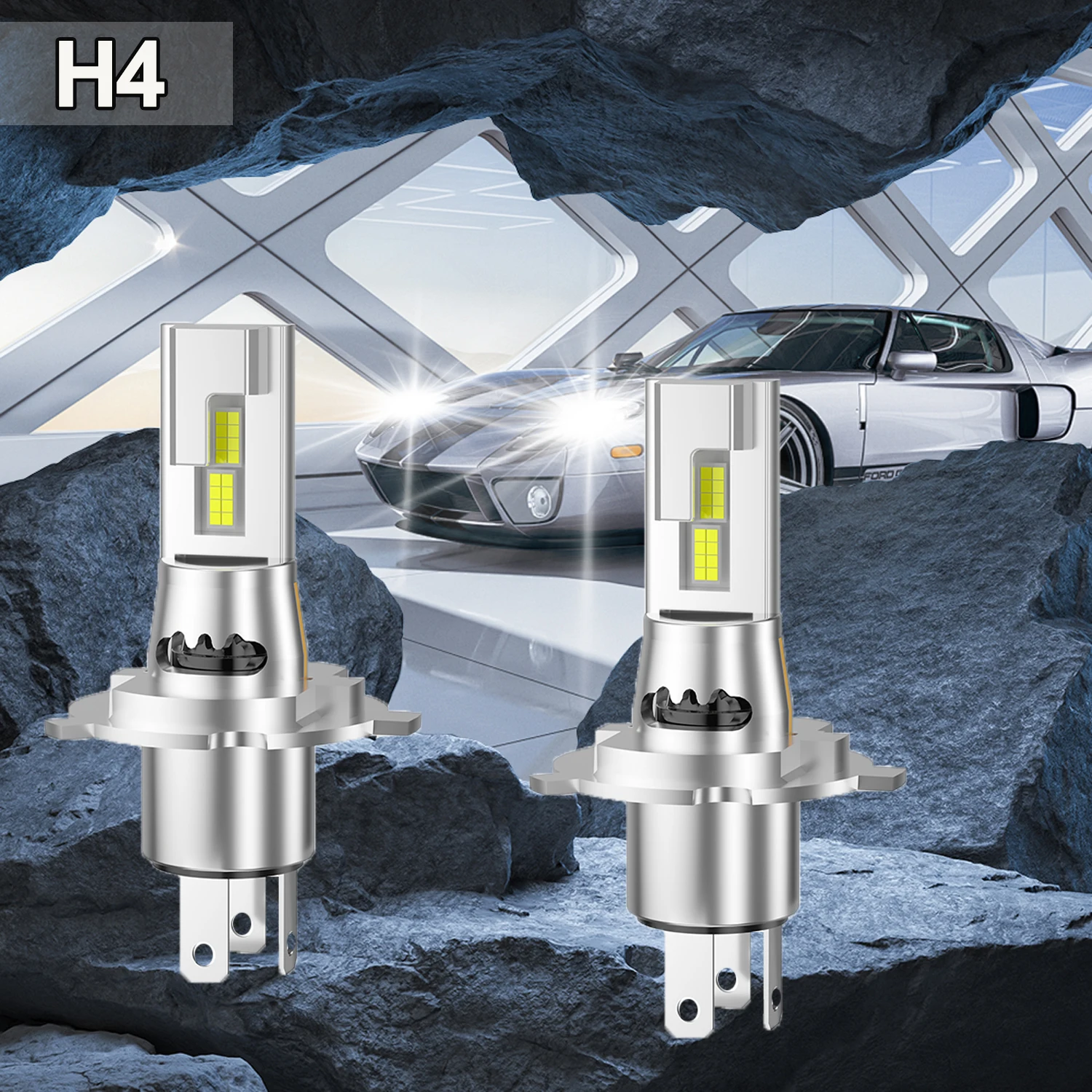 ホンダ HR-V 2016 2017 2018 H4 200W LEDヘッドライトバルブキット ハイ/ロービーム H11 フォグライト変換キット 視認性向上