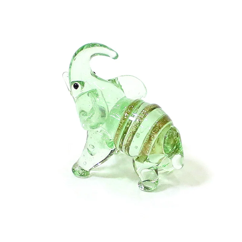 Kawaii winzige Tier ornamente niedliche Miniatur-Elefanten statue Handwerk für DIY Home Desktop Kinderzimmer Feen garten Mikro landschaft Dekoration Zubehör – Detail 20