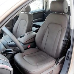 For Audi Q7 4L 2006 2007 2008 2009 2010 2011 2012 2013 2014 2015 7 Seats Faux Leather Custom Car Seat Covers Set Accessories