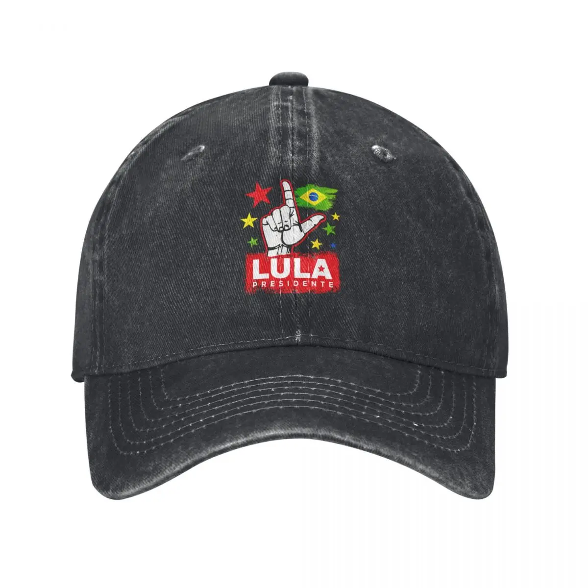 

Lula Presidente 2022 Brasil Lula Brazil President Support Baseball Cap Hat men Dropshipping derby hat black Girl'S Hats Men's