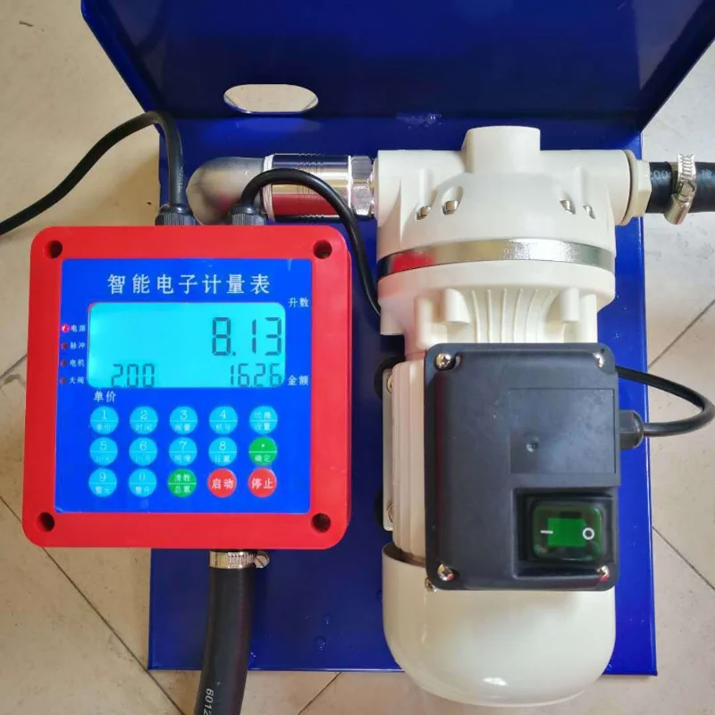 Quantitative Urea Filling Machine 220V Self Priming Diaphragm Pump Anti Corrosion For Vehicle Chemical Industrial Liquid