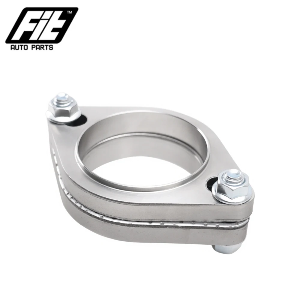 1PCS Universal Stainless Steel Exhaust Muffler Flange Exhaust Pipe Connection 51mm 63mm 76mm Joint Accessories