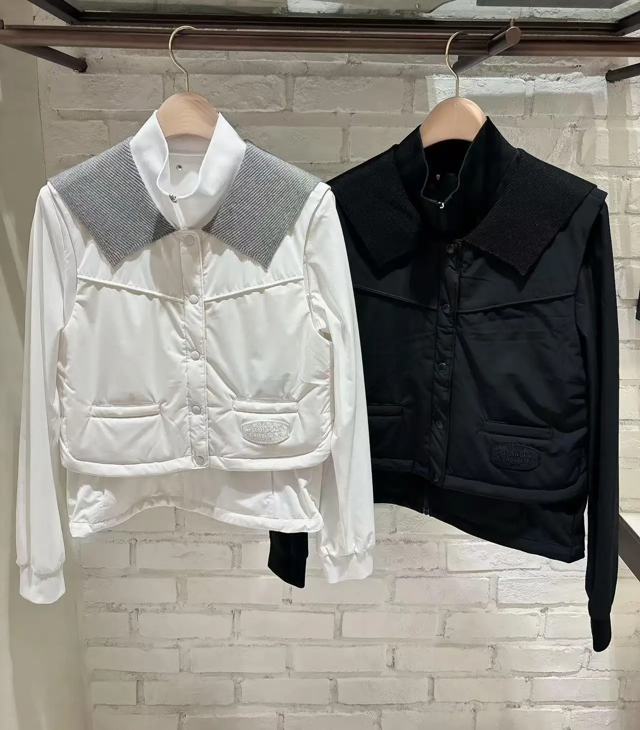 2026 New Women Golf 2 in 1 Cotton Coat & Vest Set Windproof Warm Lightweight Slim Fit Ladies Golf Outwear