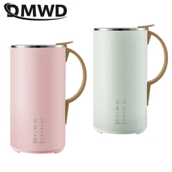 DMWD Household Soymilk Machine 600ML Fruit Juicer Automatic Vegetable Extractor Food Blender Filter Free Soup Pot Tea Maker 220V