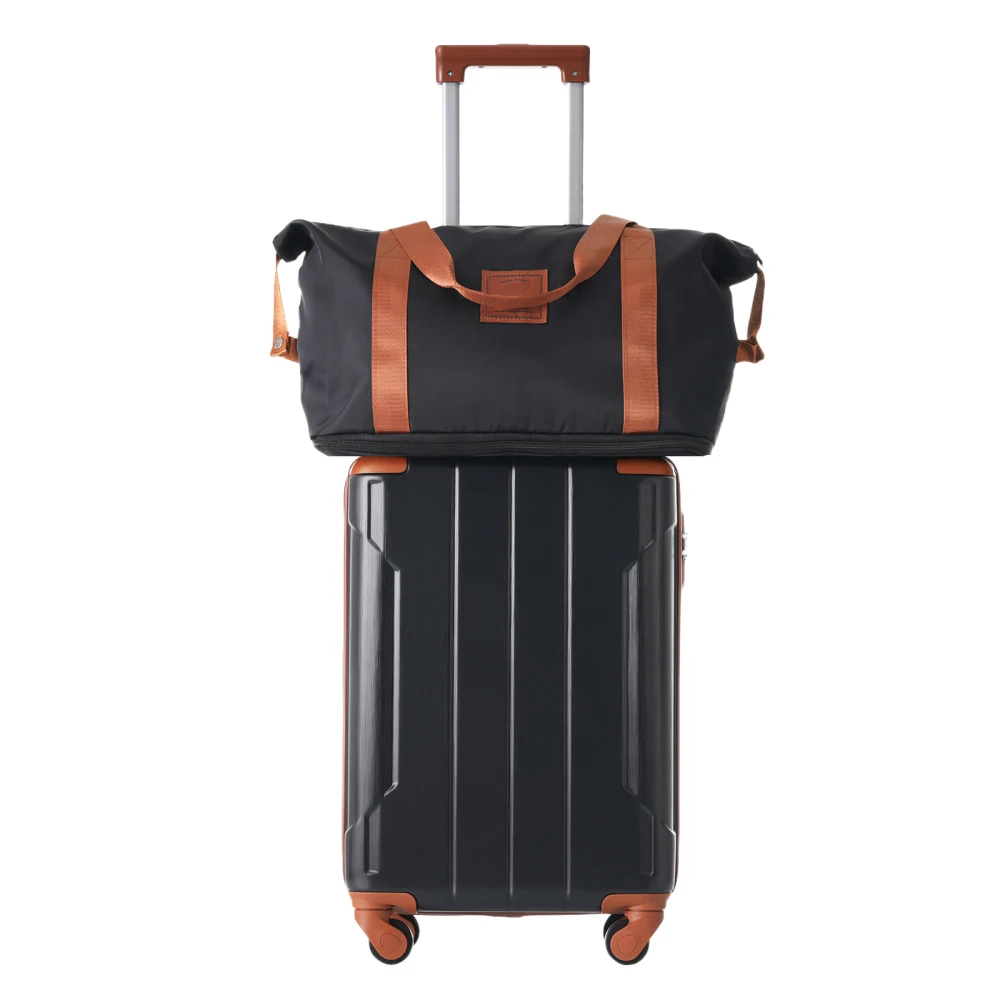 

3PCS ABS Hard Shell Carry On Luggage Set 20 Inch 4 Spinner Wheels Lightweight Durable for Business Travel