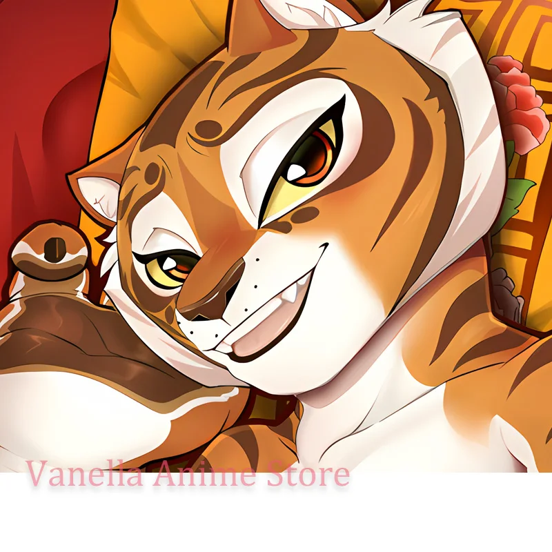 Dakimakura Anime Master Tigress Double-sided Print Body Pillow Cover Life-size Pillowcase Gifts